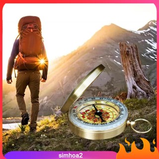 [Simhoa2] Camping Survival Compass Waterproof Pocket Compass Glow in The Dark Hiking Compass for Outdoor Backpacking Climbing