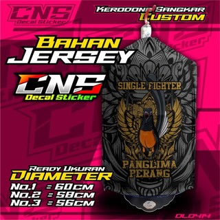 Kerodong Sangkar Bulat MURAI BATIK Bahan Dryfit High Quality Bisa Request - CNS STICKER