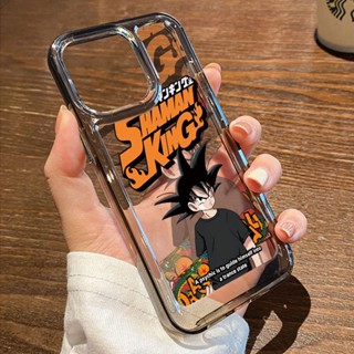 เคสโทรศัพท์มือถือ แบบใส กันกระแทก ลาย Dragon Ball BAPE JANE poker aces หรูหรา สําหรับ iphone 15 14 11 13 12 X XS Pro Max xr Mini xr 7 8 6 plus