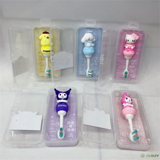 Sanrio แปรงสีฟันเด็กทารก 2-7 ปี แปรงสีฟัน หมากฝรั่ง ขนแปรงนุ่ม ดูแลฟัน ของขวัญสําหรับเด็ก ดูแลช่องปาก