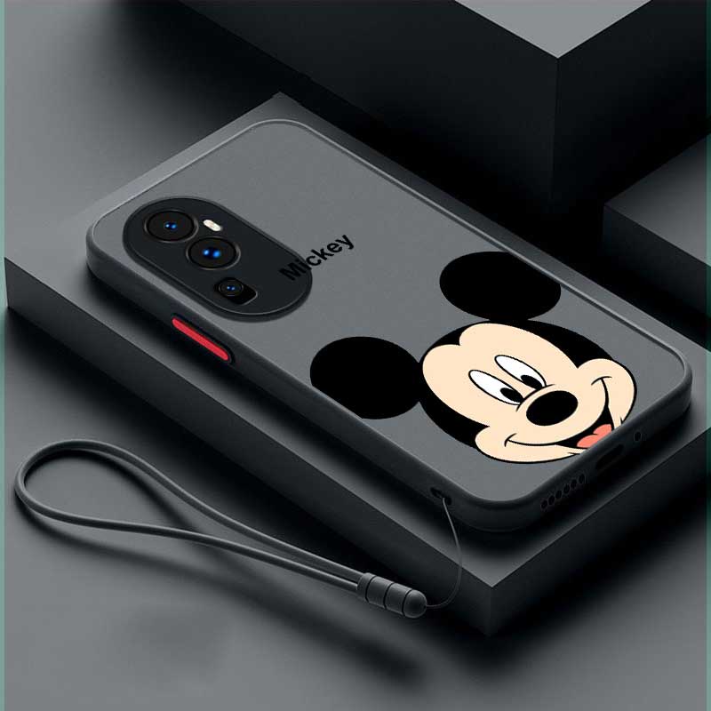 Oppo Reno 10 11F 11 Pro + reno10 11 Pro 11 5G Hybrid ซิลิโคนนุ ่ ม TPU + ปกหลังแข ็ ง Mickey Mouse ผิวรู ้ สึกยางปลอก