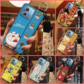 Wrist Strap Fashion Design Phone Case For MOTO G Stylus 4G 2023 Soft Case protective Soft Shockproof Cartoon Waterproof