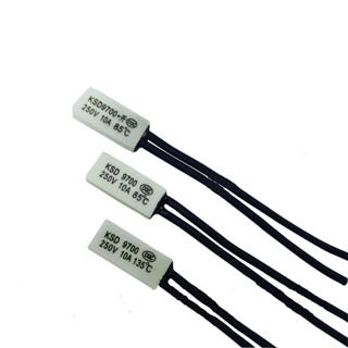 สวิตช์ความร้อนเซรามิค Ksd9700 150 องศา 10a250v 10 ชิ้น