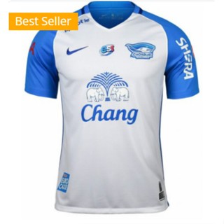 เสื้อกีฬาแขนสั้น ลายทีมชาติฟุตบอล Chonburi Bluewave Futsal Club FC ชุดเหย้า และทีมเยือน เวอร์ชั่น 02