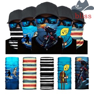 Bliss หน้ากาก 3D ป้องกันลม อเนกประสงค์ ไร้รอยต่อ สําหรับขี่จักรยาน