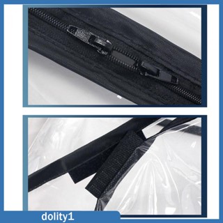 [Dolity1] ผ้าคลุมกันฝน EVA แบบใส ทนทาน ติดตั้งง่าย อุปกรณ์เสริม สําหรับเด็ก