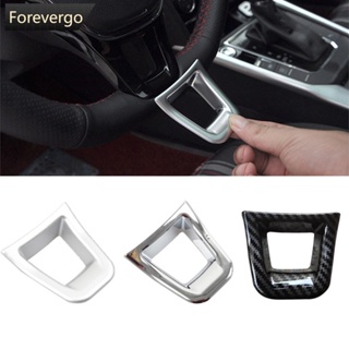 Forevergo สติกเกอร์ตกแต่งพวงมาลัยรถยนต์ สําหรับ Volkswagen VW Passat B8 Tiguan MK2 Golf 7 7.5 MK7 MK7.5 E-UP A2X6