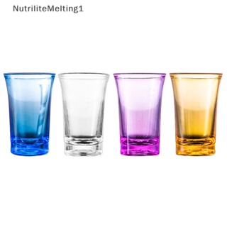 [NutriliteMelting1] แก้วน้ําพลาสติก อะคริลิค สีสดใส สําหรับบาร์ ร้านอาหาร คลับ [TH]