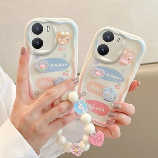 เคสโทรศัพท์มือถือ กันกระแทก กันฝุ่น พร้อมสายโซ่คล้อง สําหรับ VIVOY35 5G