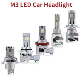 หลอดไฟตัดหมอก M3 LED H4 H7 9005 9006 H1155W 12V สําหรับรถยนต์