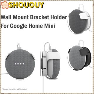 Shououy อุปกรณ์เมาท์ขาตั้งลําโพง แบบติดผนัง สําหรับ Google Home Mini