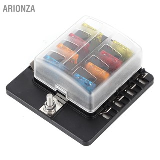 Arionza กล่องฟิวส์เทอร์มินัล 8 ทาง พร้อมไฟแสดงสถานะ Led อุปกรณ์เสริม สําหรับเรือ รถยนต์