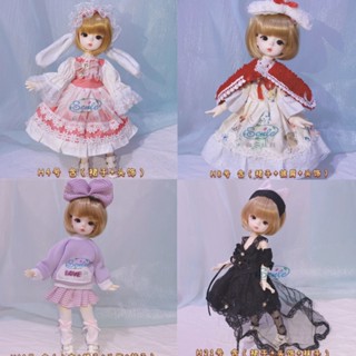 ชุดเดรสแม่บ้าน JK 30 ซม. สําหรับตุ๊กตาโลลิต้า 1/6 Bjd (ไม่มีตุ๊กตา)