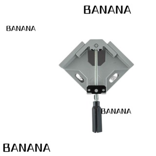 Banana1 คลิปหนีบอลูมิเนียมอัลลอย มุมขวา 90 องศา แบบพกพา สีเทา สีดํา สําหรับช่างไม้