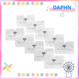 Daphs ที่ใส่บัตรประจําตัวประชาชน แบบอลูมิเนียม ป้องกันการโจรกรรม 10 20 ชิ้น