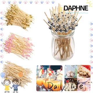 Daphne ไม้เสียบผลไม้ ไข่มุก สําหรับค็อกเทล บาร์ ห้องครัว