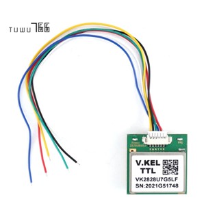 Vk2828u7g5lf โมดูล GPS TTL 1-10Hz พร้อมเสาอากาศควบคุมการบิน GPS