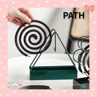 Path กระถางธูปเหล็ก ทรงสามเหลี่ยม ป้องกันยุง สร้างสรรค์ สําหรับแขวนตกแต่งบ้าน