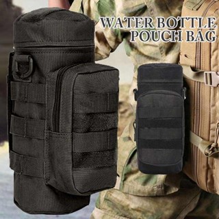 New Kettle Bag Tactical Water Bottle Holder Pouch Outdoor Nylon Cup Carrier