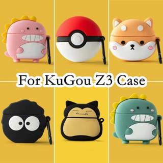 【พร้อมส่ง】เคสหูฟัง แบบนิ่ม ลายการ์ตูนหมีคุ้กกี้ สําหรับ KuGou Z3 Z3