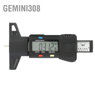 Gemini308 เกจวัดความลึกดอกยางแบบดิจิตอลเครื่องวัดเกลียวยางพร้อมจอแสดงผล LCD