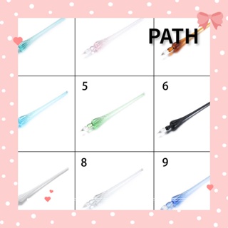 PATH ปากกาจุ่มแก้ว แฮนด์เมด สําหรับวาดภาพระบายสี เขียนตัวอักษร 1 ชิ้น