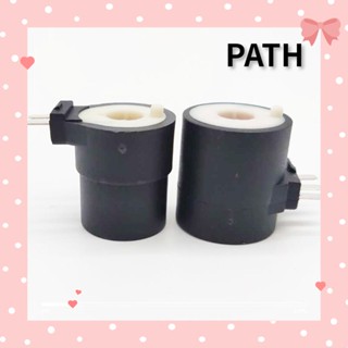 Path วาล์วเครื่องเป่าแก๊ส 2 ชิ้น 279834 คอยล์เครื่องเป่าลม สีดํา วาล์วแก๊ส ทั่วไป สําหรับ Maytag แบบเปลี่ยน 12001349/14201336/14201452/14202750/14205025/14210032