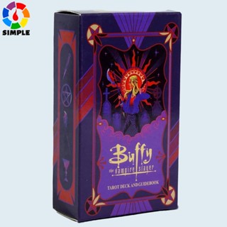 78 Cards Buffy the Vampire Slayer Tarot Deck Follow the wisdom of Buffy beautifully illustrated Fortune Telling Game Divination