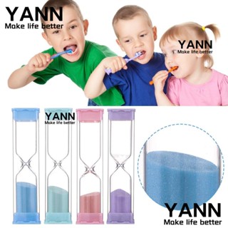 YANN1 นาฬิกาทรายจับเวลา พร้อมแปรงฟัน สีสันสดใส สําหรับตกแต่งบ้าน