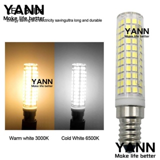 Yann1 ใหม่ หลอดไฟ โคมไฟระย้า LED G9 E12 E14 ทรงข้าวโพด โคมไฟเพดาน 15W แสงสีขาว ไม่กระพริบ