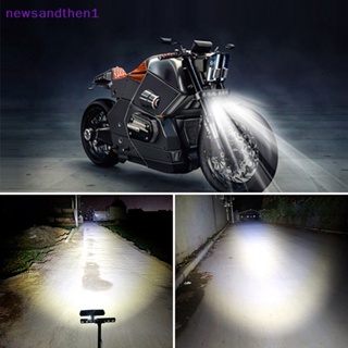 Newsandthen1 หลอดไฟสปอตไลท์ Led 6 ดวง สําหรับรถจักรยานยนต์ สกูตเตอร์ไฟฟ้า ยานพาหนะ