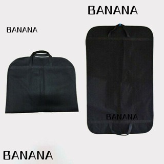 Banana1 ผ้าคลุมชุดสูท มีซิป กันฝุ่น พับได้ ขนาด 120 ซม. 47 นิ้ว