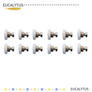 Eutus อะไหล่ฝักบัวอาบน้ํา สเตนเลส 20 มม. แบบเปลี่ยน 8 ชิ้น