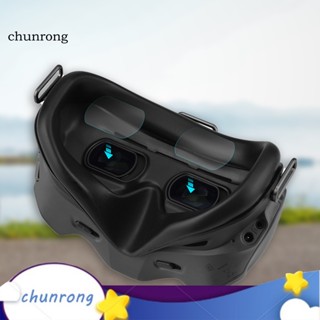 Chunrong ฟิล์มกระจกนิรภัย ป้องกันรอยขีดข่วน ประสิทธิภาพสูง สําหรับโดรน DJI FPV Combo