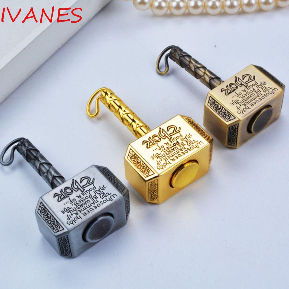 Ivanes ค้อนสปินเนอร์ ค้อนฟิดเจ็ต สไลด์คลายเครียด หมุนได้ ของขวัญวันเกิด คริสต์มาส