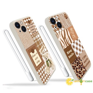 เคสโทรศัพท์มือถือแบบนิ่ม TPU ลายหมี เสือดาว พร้อมสายคล้อง สําหรับInfinix Hot 10 11 Play 10 10t 10s NFC 10i S4 9 Pro 10 Lite 11 Plus Hot 9 Play 11 11S NFC Smart 4 4C 5 Pro 3 Plus Note 8 10 Tecno Spark 5 PRO A15 A16 A5S Y12 Y20 Y15S Y21S