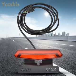 [Yotable.th] ไฟท้ายจักรยานไฟฟ้า LED สําหรับจักรยานไฟฟ้า 36V 48V