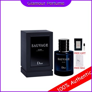 【100%แท้/พร้อมส่ง】Dior Sauvage Elixir Parfum Fragrances 60ML/Dior Sauvage EDP 100ml