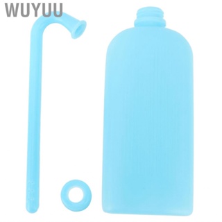 Wuyuu Colostomy Bag Cleansing Bottle  13 Small Holes Flat Body Ostomy Washing Easy Squeeze 350ml  Long Rinse Nozzle for Daily Use