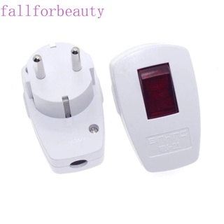 Fallforbeauty อะแดปเตอร์ปลั๊ก WN-21 250V เชื่อมต่อสายไฟ เปิด ปิด