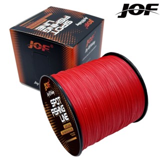 Jof สายเอ็นตกปลา X8 0.14-0.5 มม. หลายสี แข็งแรง 100 เมตร 18-78 ปอนด์