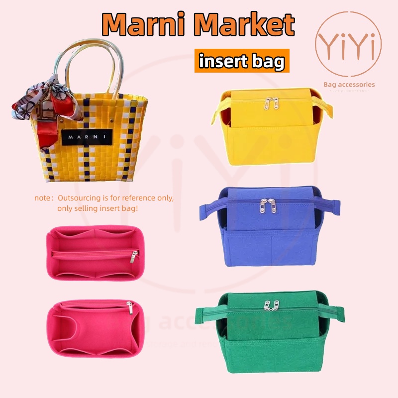 [YiYi] กระเป๋าจัดระเบียบ สําหรับใส่เครื่องสําอาง MARNI MARKET