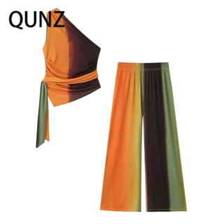 Qunz เสื้อกั๊ก + กางเกง แฟชั่น 2142