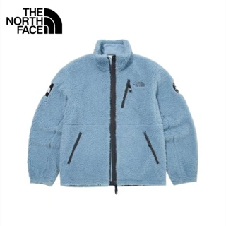 เสื้อโค้ทแจ็กเก็ต ผ้าฝ้าย ปักลายโลโก้ The North Face แฟชั่นฤดูหนาว สําหรับคู่รัก