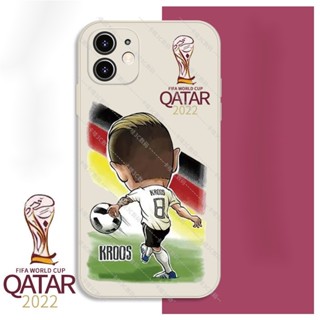 เคสโทรศัพท์มือถือแบบใส กันกระแทก ลาย Katar World Cup สําหรับ Iphone 13 1GCK 2022