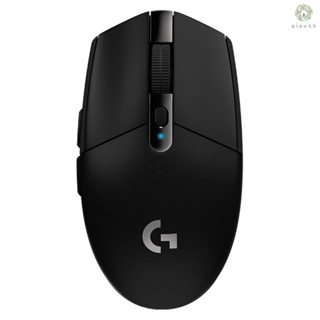 [DZ] Logitech G304 เมาส์เกมมิ่งไร้สาย น้ําหนักเบา พร้อมเซนเซอร์เทคโนโลยีไร้สาย 12000DPI สีดํา