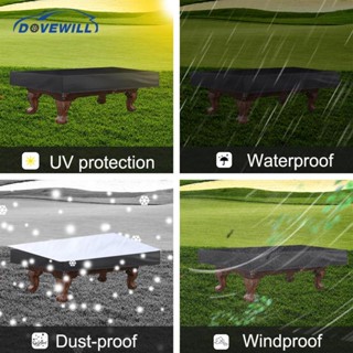 [Dovewill] ผ้าคลุมโต๊ะพูล บิลเลียด สนุ๊กเกอร์ กันน้ํา กันฝุ่น กันแดด สําหรับโต๊ะปิงปอง