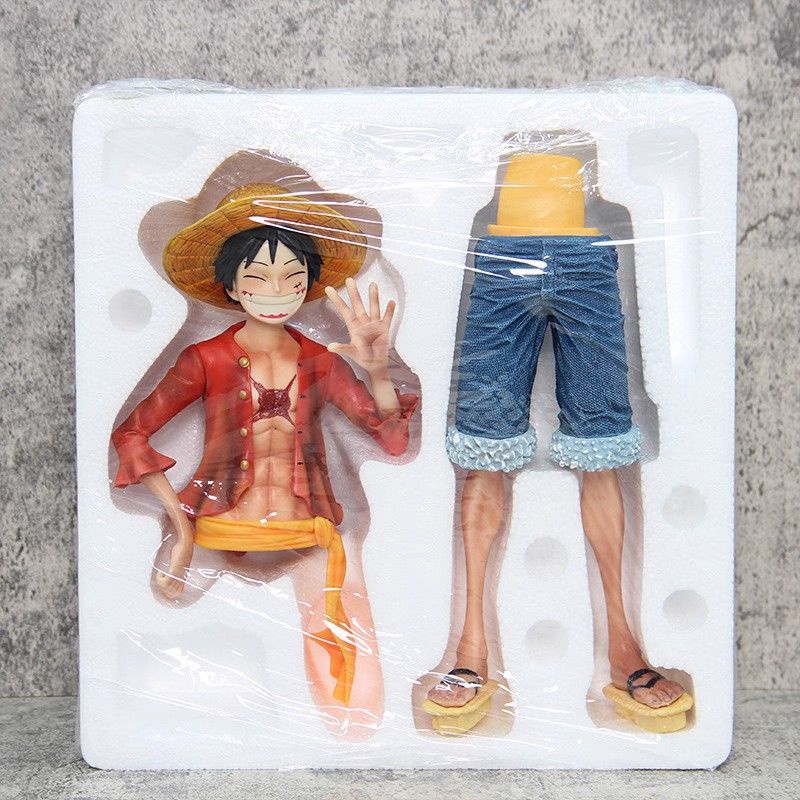 โมเดลฟิกเกอร์ One Piece Influencer Luffy ความสูง 42 ซม. ขนาดใหญ่มาก สําหรับตกแต่งบ้าน