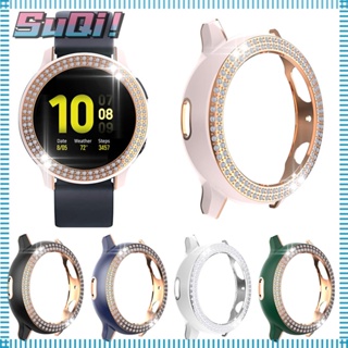 Suqi เคสนาฬิกาข้อมือ PC กันกระแทก สําหรับ Galaxy Watch Active 2 40 มม. 44 มม.