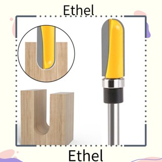 Ethel1 ดอกสว่านเราเตอร์ ก้านยาว 6 มม. 6.35 มม. คุณภาพสูง สําหรับงานไม้